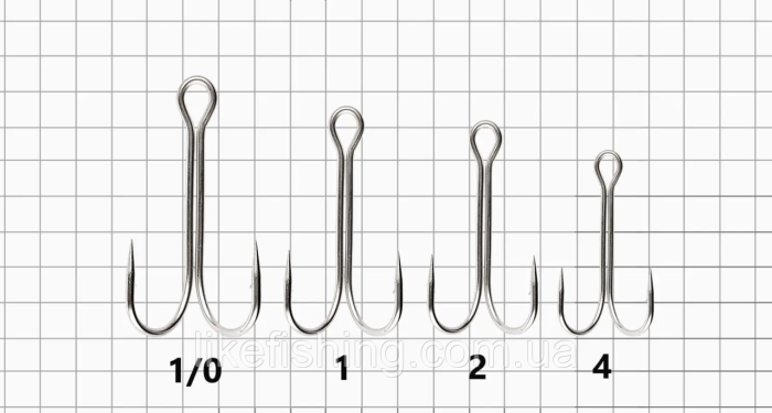 Крючок двойник №1/0 6шт Kalipso Double 20101/0TN
