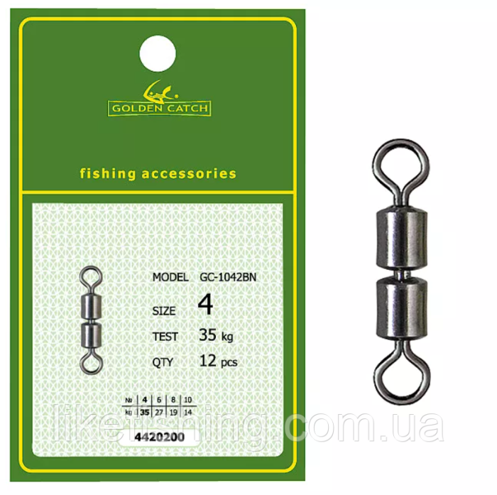 Вертлюг GC High Speed Double 1042BN №4(12шт)