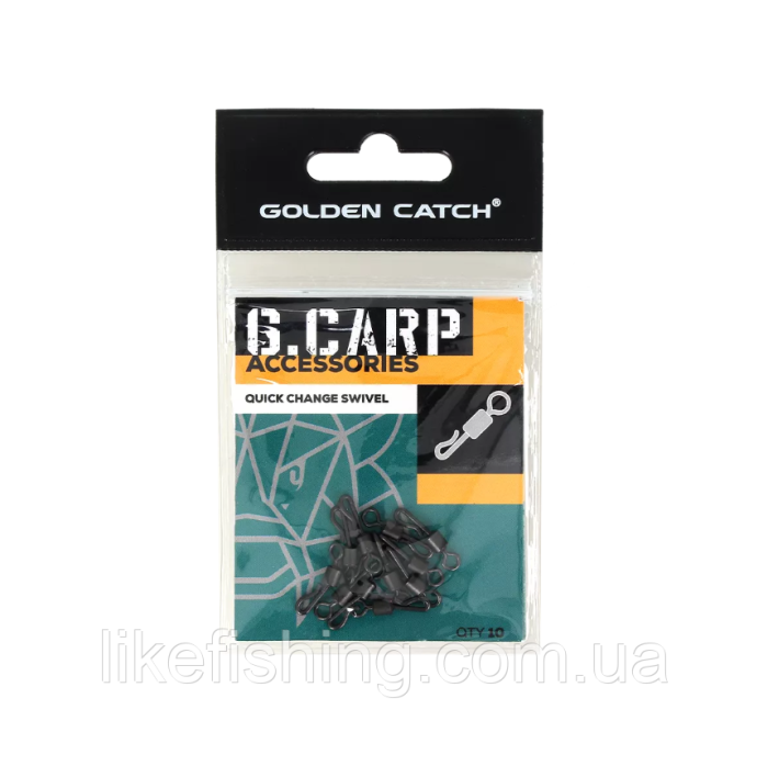 Вертлюг GC G.Carp Quick Change Swivel №7 (10шт)