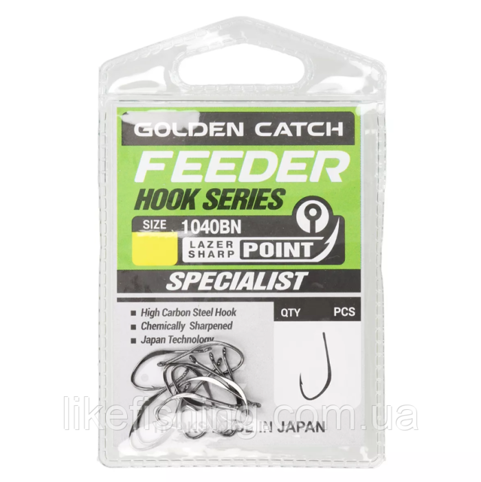 Крючок №6 (12шт) GC Feeder 1040BN