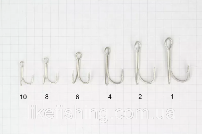 Крючок двойник №2 (6шт) GC 2036TN