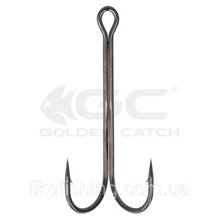 Крючок №1 (6шт) GC двойник Long L2037BN
