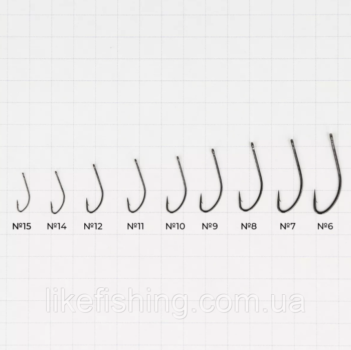 Крючок №10 (12шт) GC Feeder 1011BN