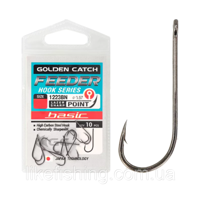 Крючок №14 (10шт) Feeder Basic 1223BN
