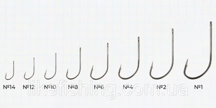 Крючок №1 (10шт) GC Feeder Basic F-314BN