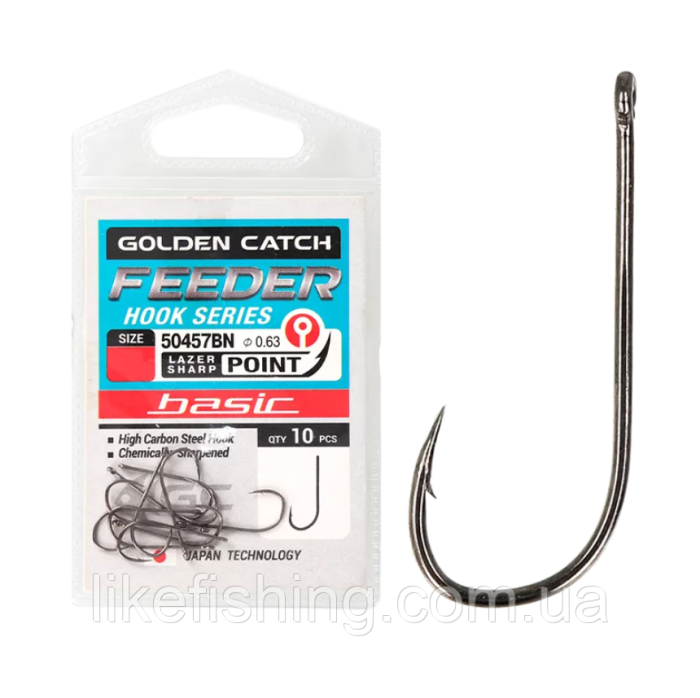 Крючок №8 (10шт) GC Feeder Basic 50457BN
