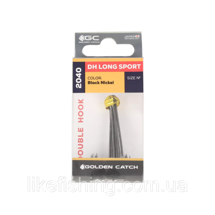 Крючок двойник №6 (8шт) GC Double Long Sport 2040BN