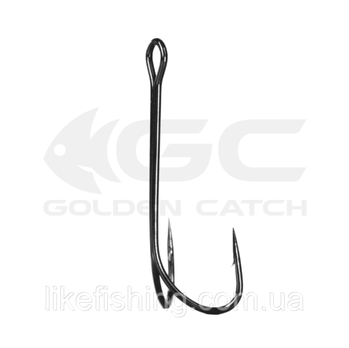 Крючок двойник №2/0 (5шт) GC Double Long Sport 2040BN
