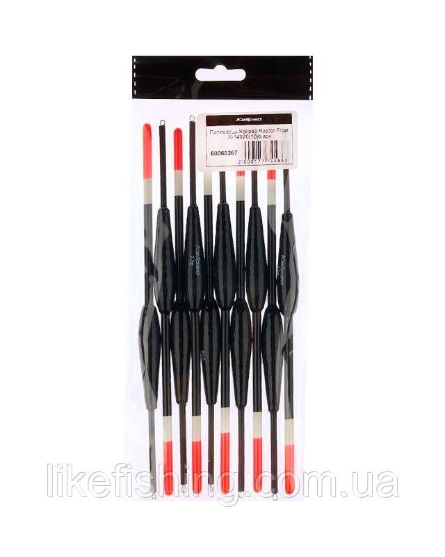 Поплавок Kalipso Raptor Float 2014020 (10шт) black 2.0г