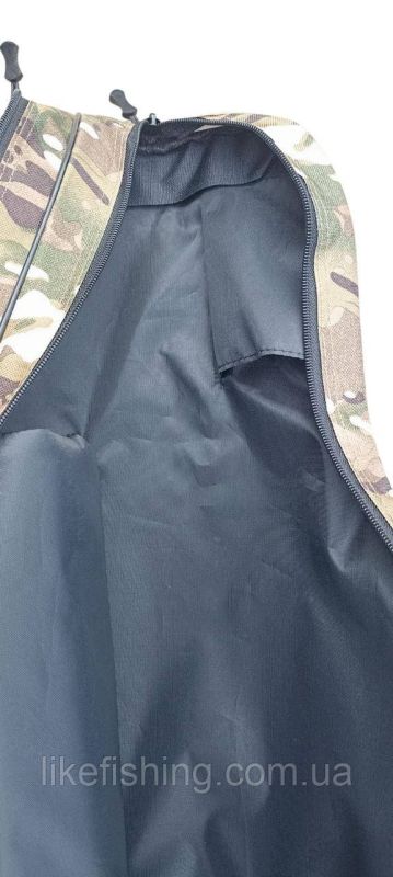 Чехол - Кофр для удилищ с катушками 135 см 2 отсека Boya By камуфляж