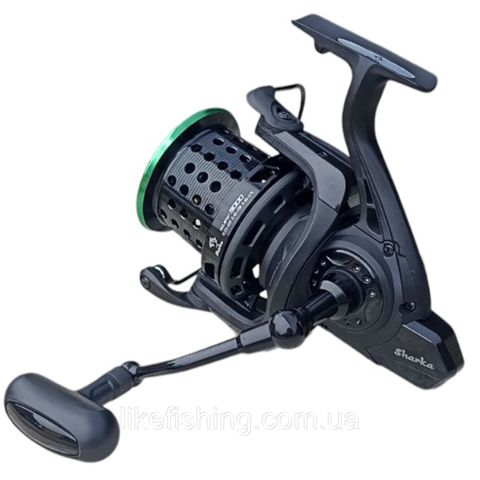 Катушка 8000 Surf Sharka 9+1BB быстрый фрикцион, две шпули