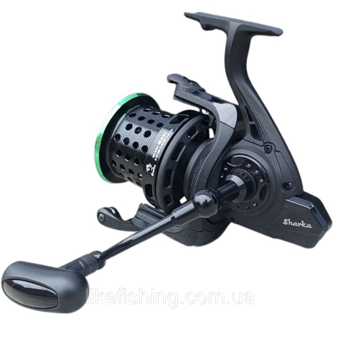 Катушка 9000 Surf Sharka 9+1BB быстрый фрикцион, две шпули