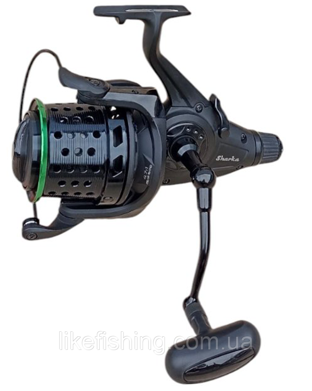 Катушка карповая ID10000 Sharka 10+1BB байтраннер, две шпули