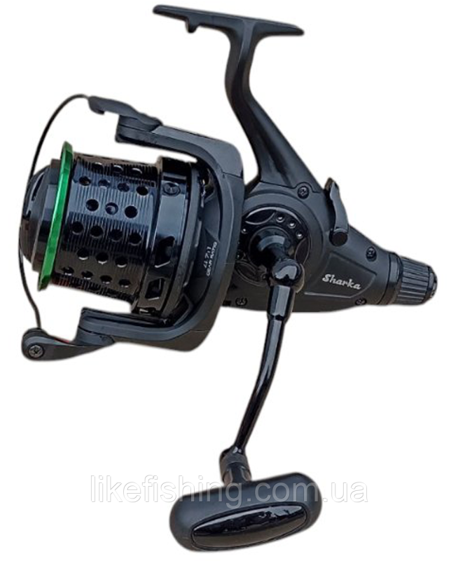 Катушка карповая ID10000 Sharka 10+1BB байтраннер, две шпули