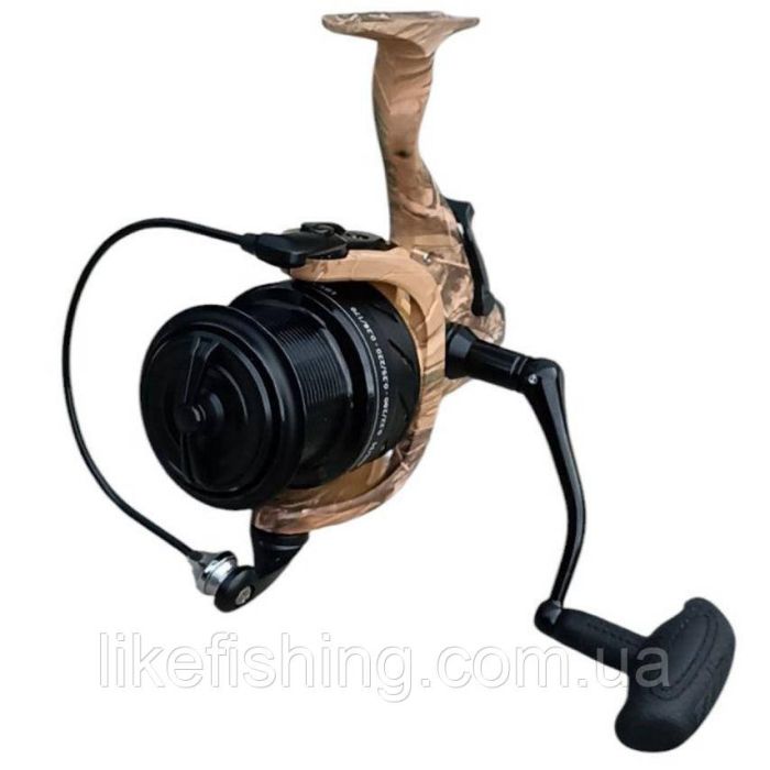 Катушка карповая TA 5000 Camo Sadey 9+1BB байтраннер, две шпули