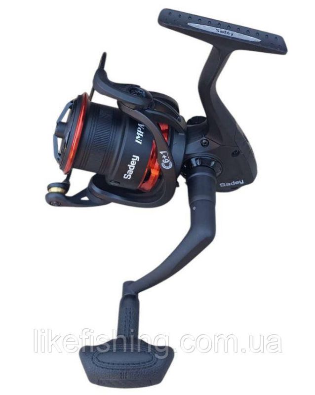 Катушка спиннинговая 3000 Impax Sadey 6+1BB две шпули