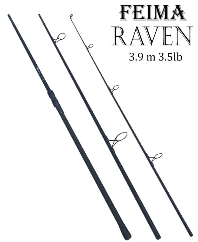 Вудлище коропове 3.9 м тест 3.5 lb Raven Feima
