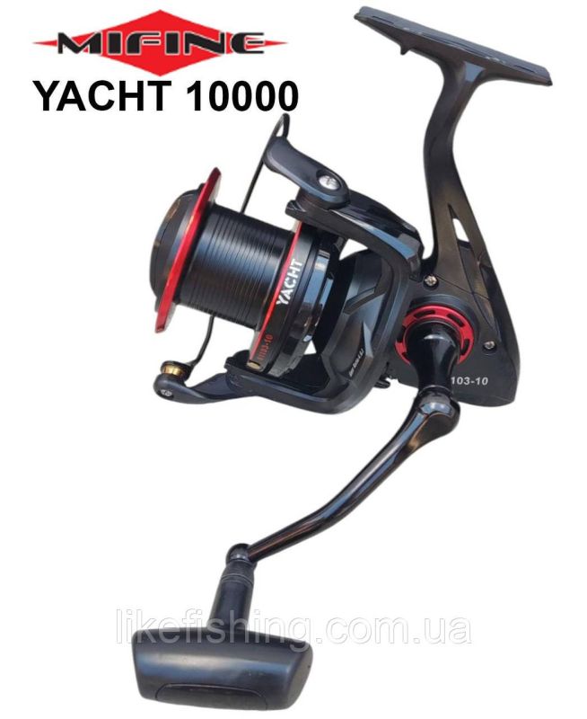 Катушка карповая 10000F Yacht Mifine 11+1BB две шпули