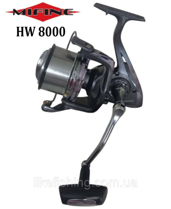 Катушка карповая HW 8000 Mifine 11+1BB две шпули