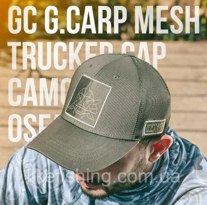 Кепка с сеткой GC G.Carp Mesh Trucker Cap Camo OSFA