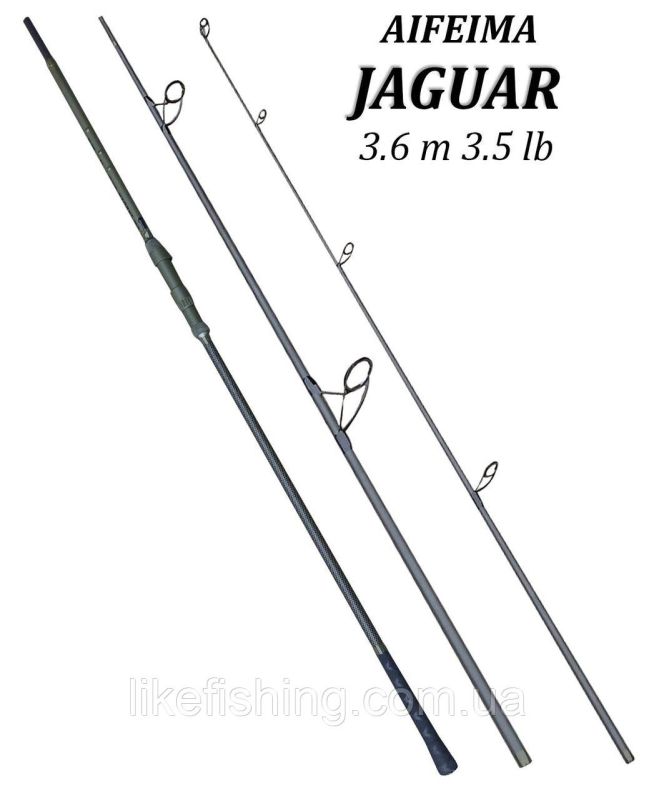 Удилище карповое 3.6 м 3.5 lb Jaguar Carp Aifeima
