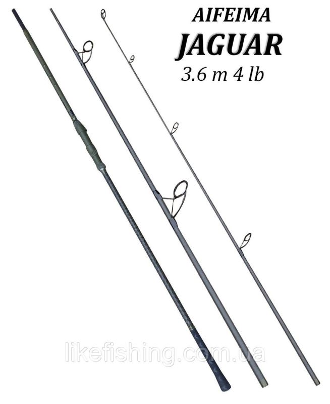 Удилище карповое 3.6 м 4 lb Jaguar Carp Aifeima