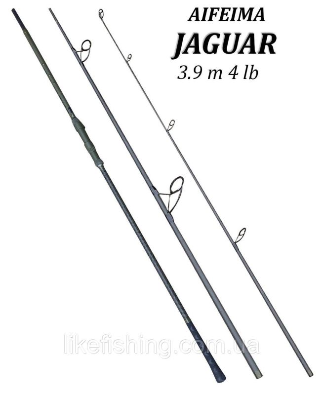 Удилище карповое 3.9 м 4 lb Jaguar Carp Aifeima