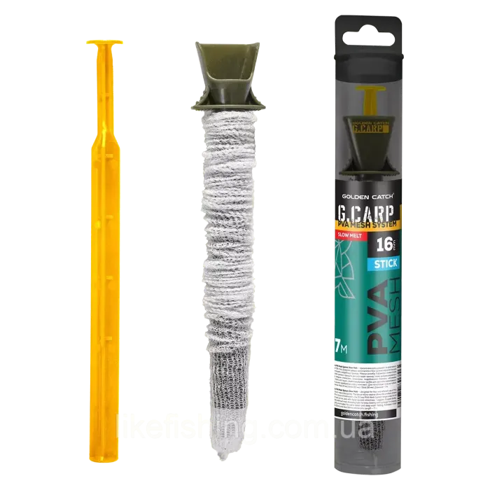 ПВА рукав GC G.Carp PVA Mesh System Stick Slow Melt 7м Ø16мм