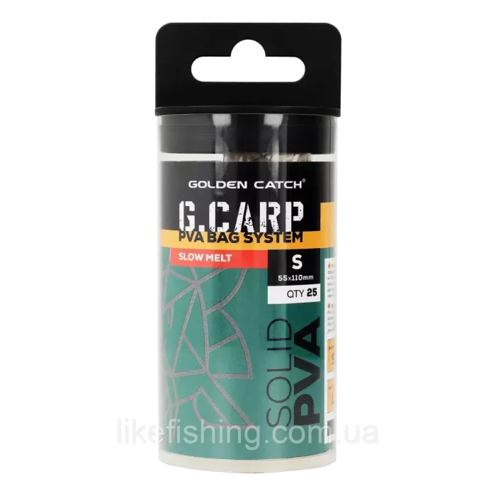 ПВА система загрузки пакетов GC G.Carp PVA Bait Bag System 55x110мм S 25шт