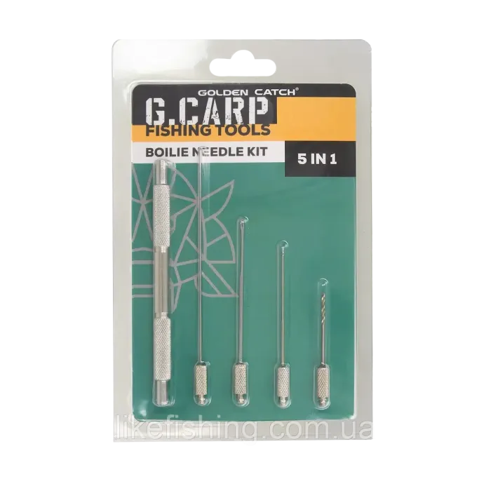 Набор рыболовных инструментов 5в1 GC Boilie Needle Kit