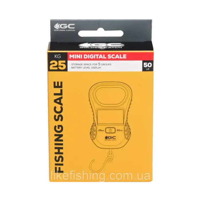Весы GC Mini Digital Scale 25 кг