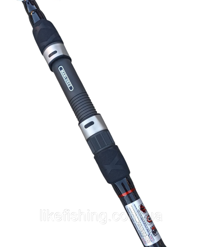 Вудлище телескоп 3.6 м 80-150 г Super Star Manlures з напівжорстким чохлом