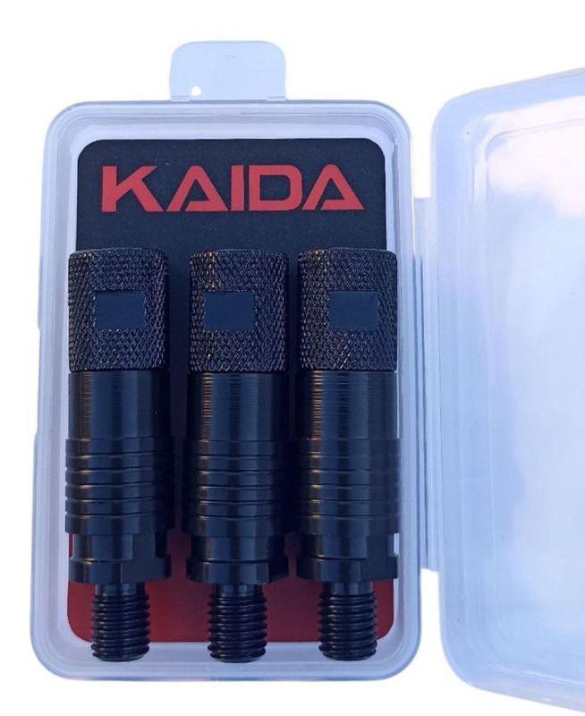 Быстросъемники для сигнализаторов 3 шт Kaida черные