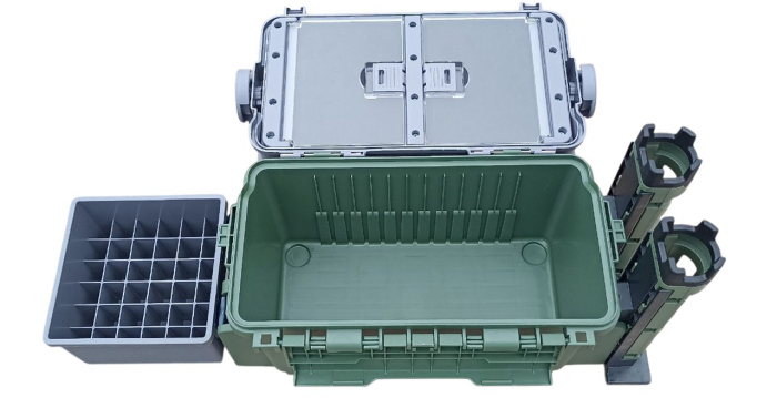Ящик Multi Box Kaida для спінінгового лову з тримачами вудлищ