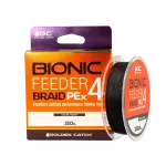 Шнур 0.165 мм 150 м PE 1.0 GC Bionic Feeder x4 Black