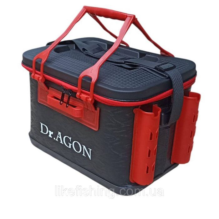 Сумка рыболовная EVA 47 см Dr.Agon с держателями для удилищ