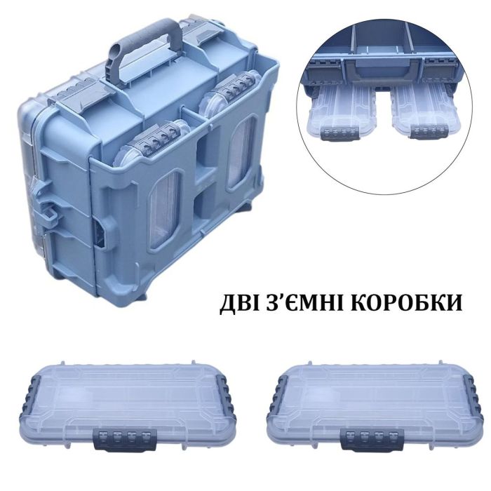 Ящик - станция для рыболовных принадлежностей Kaida 35х29х18 см