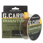 Леска GC G.Carp Phantom Line 600м 3D Invisible 0.34мм