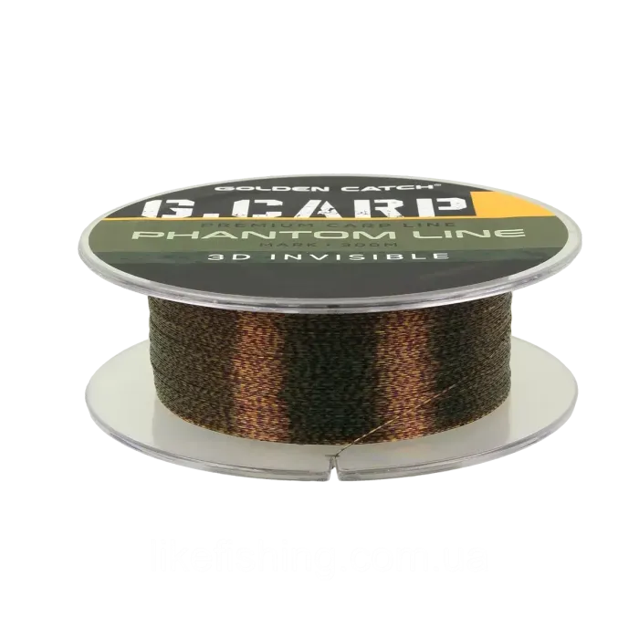 Лісочка GC G.Carp Phantom Line 1000м 3D Invisible 0.28мм