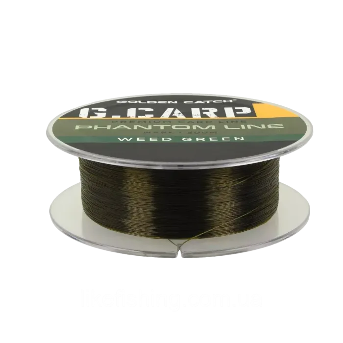 Леска GC G.Carp Phantom Line 1000м Weed Green 0.26мм