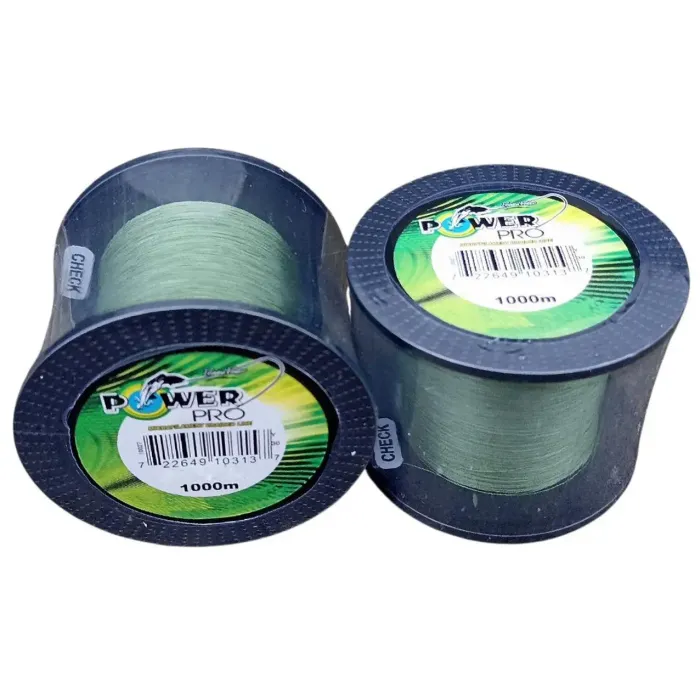 Шнур 0.08 мм 1000 м 7 кг PE X4 Power Pro Green
