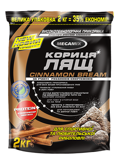 Прикормка Корица лещ Megamix 2 кг