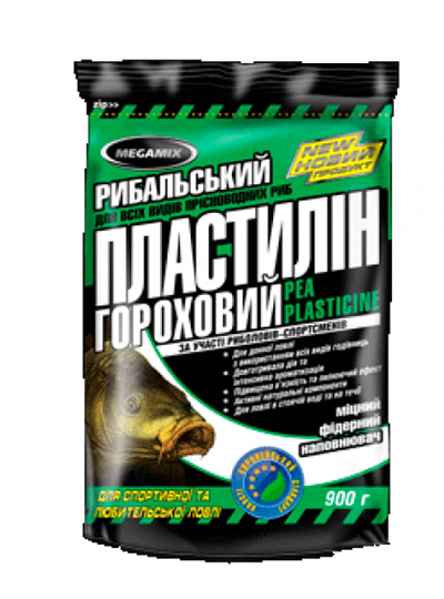 Рыболовный пластилин гороховый Megamix 250 г