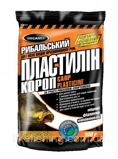 Рибальський пластилін короп Megamix 900 г