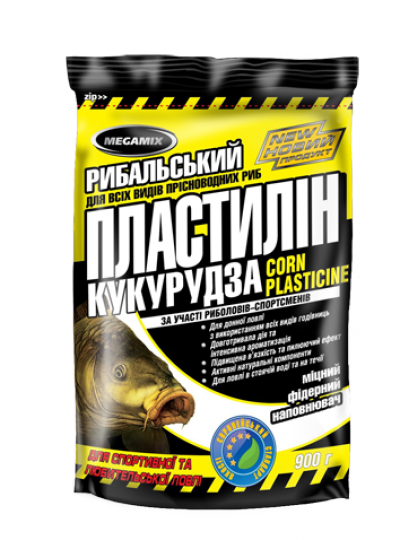 Рыболовный пластилин кукуруза Megamix 250 г