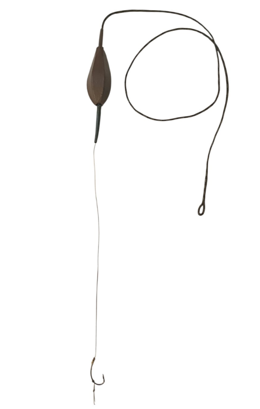 Готова бойлова снасть короповий монтаж Горизонт In-Line 120 г