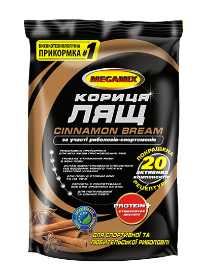 Прикормка Корица лещ Megamix 900 г