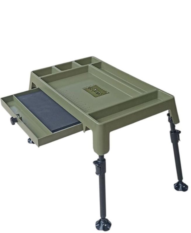 Рибальський монтажний стіл з поводочницею Boya By RP07 хакі