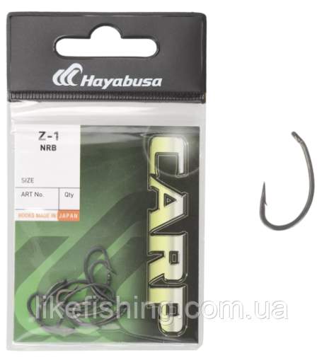 Крючок Hayabusa Carp Z-1 NRB №2 (10шт)