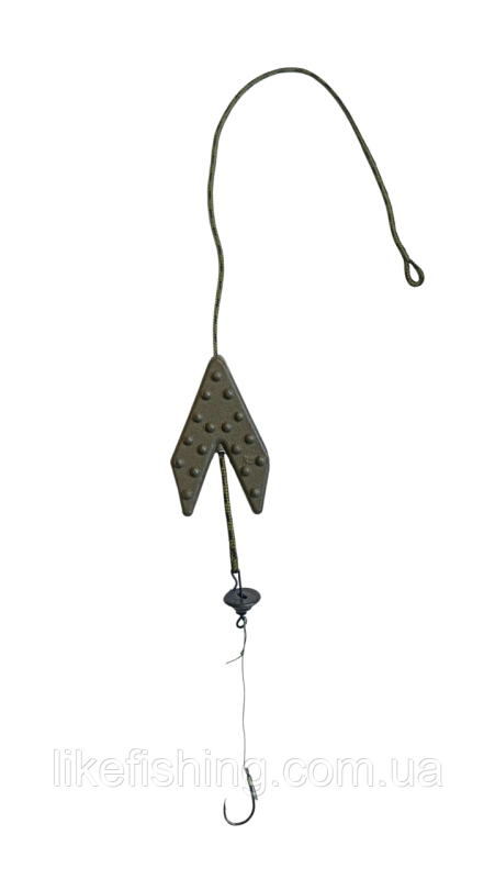 Готовая снасть макушатник 126 г один крючок Fishing Rain МВС 16126